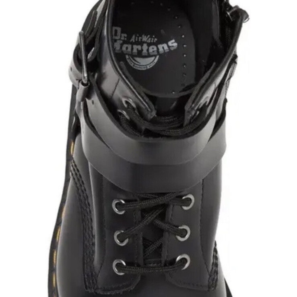 Dr. Martens Cristofor Leather Harness Lace Up Boots - Picture 5 of 8